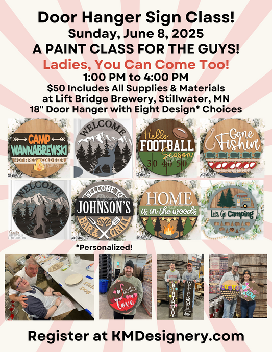A Paint Class For The Guys!