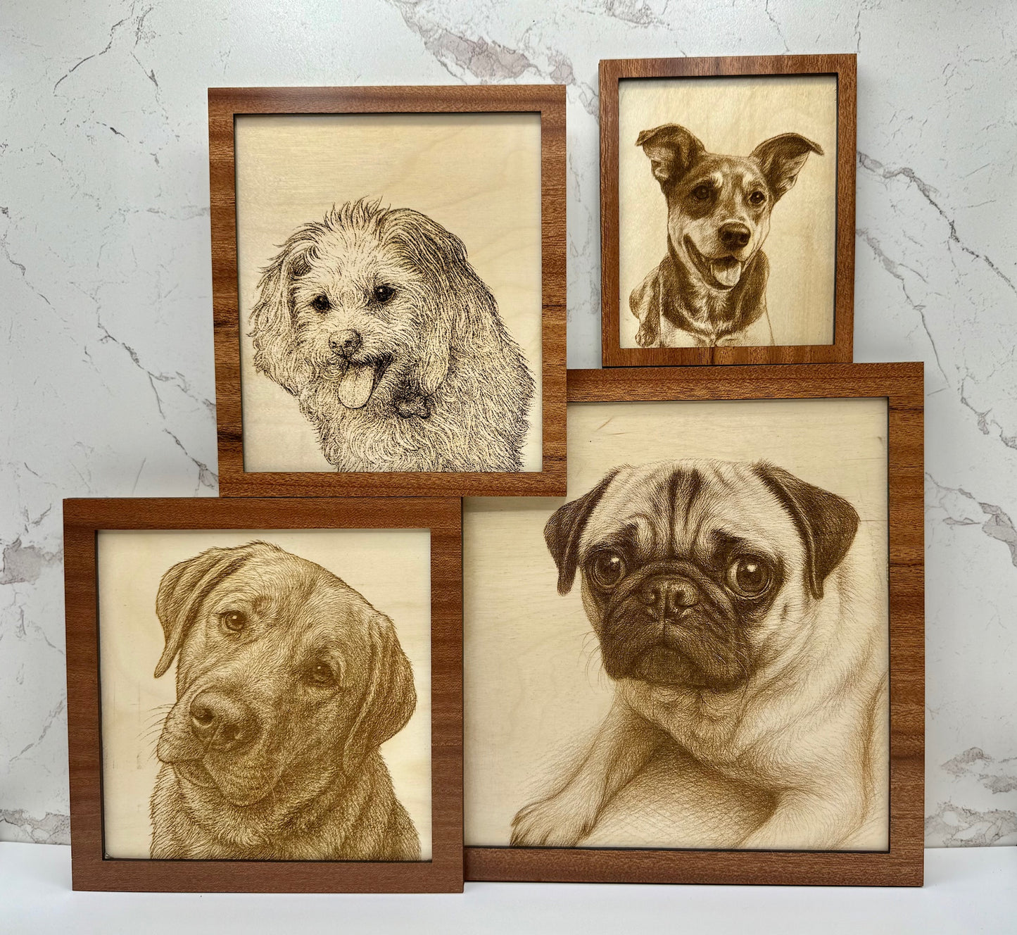 Custom Pet Portraits - Personalized Keepsake for Pet Lovers