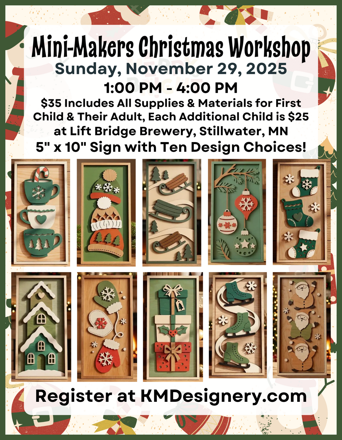 A Mini-Makers Christmas Workshop