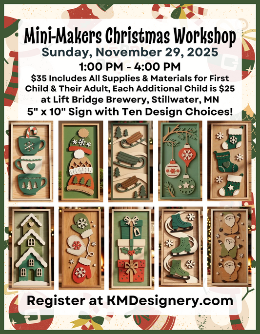 A Mini-Makers Christmas Workshop