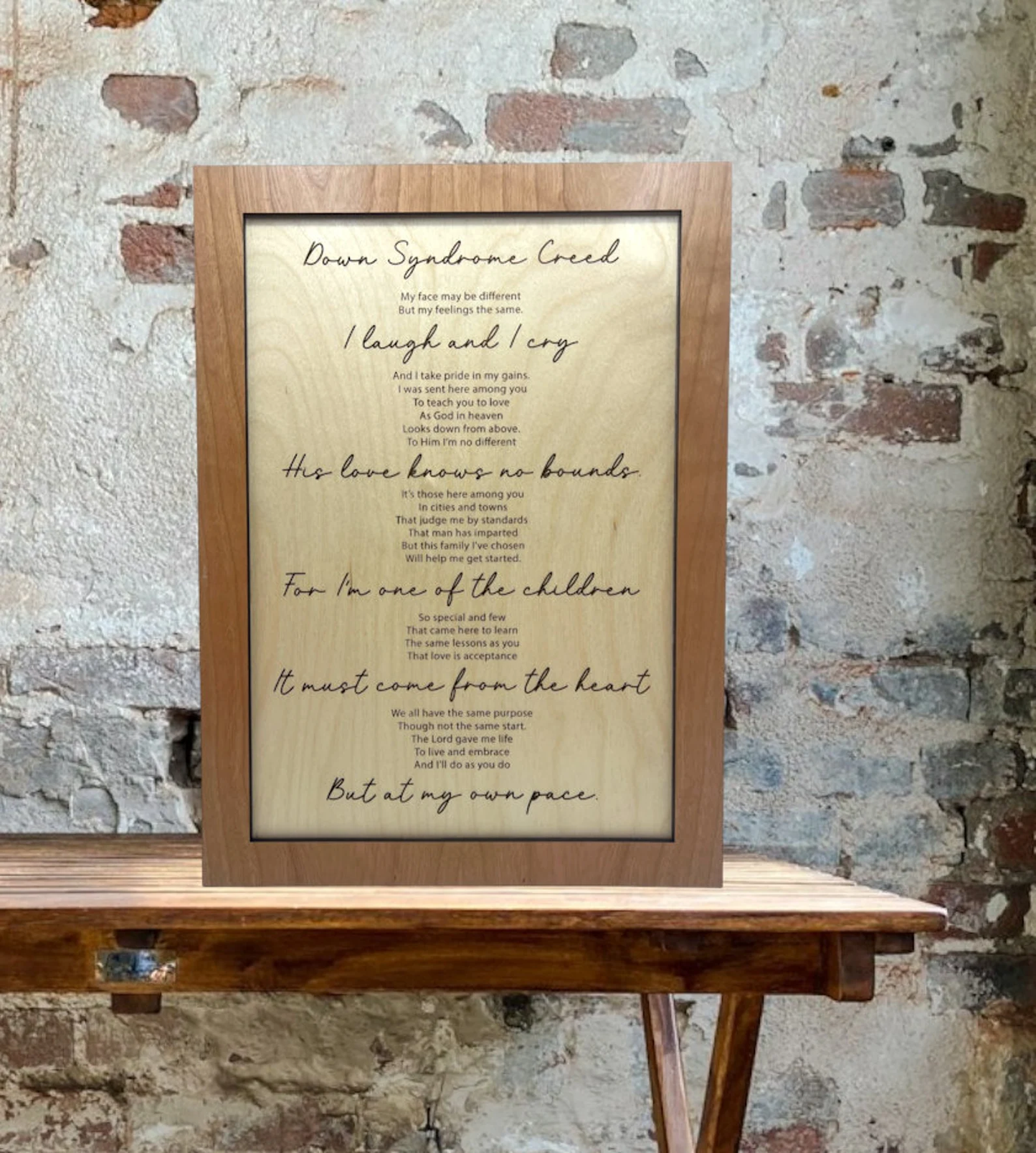Down Syndrome Creed — A Precious Tribute for a Truly Precious Gif